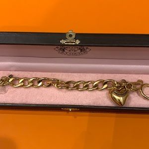 Juicy Couture Gold Charm Bracelet